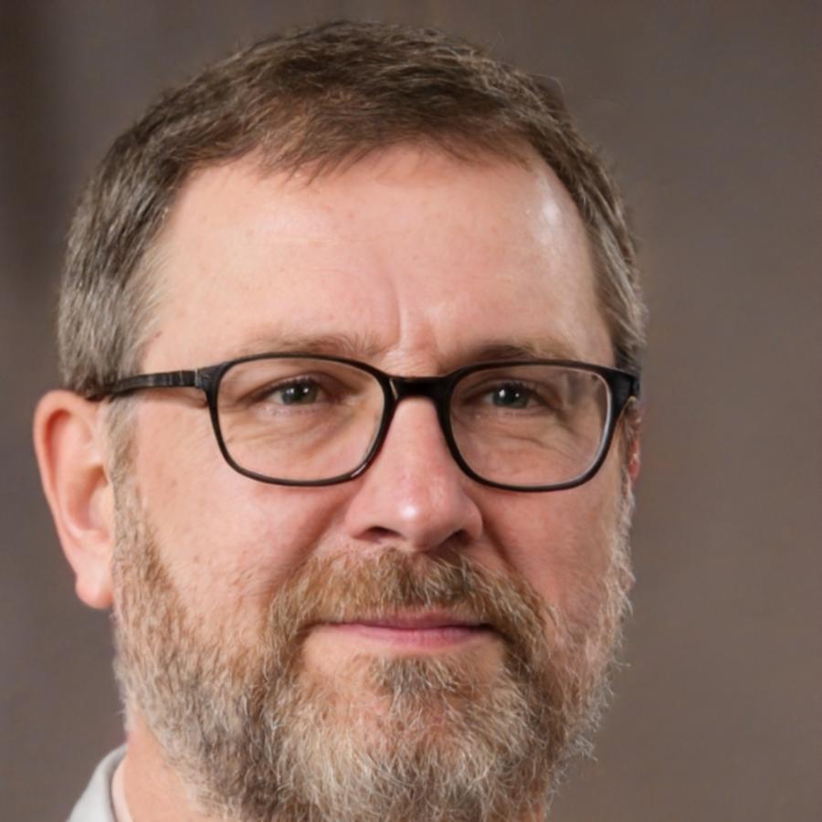 Ritratto di Fausto Bellucci, game designer e coordinatore didattico